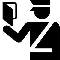 Immigration Officer Symbol