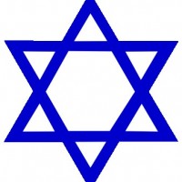 Blue Jewish Star