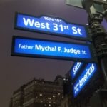Finding Father Mychal F. Judge Street