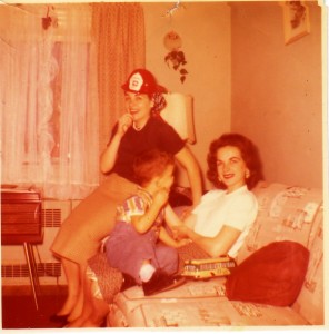 Move in Day.Barbara.Joan in firehat